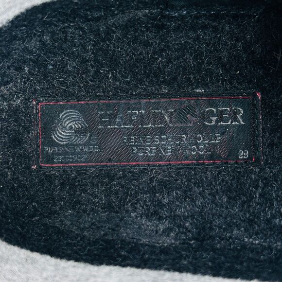 Haflinger Grizzly Kris Clog Shoes Euro 38 Graphite Gray Wool US 7 7.5 8 - Picture 10 of 12